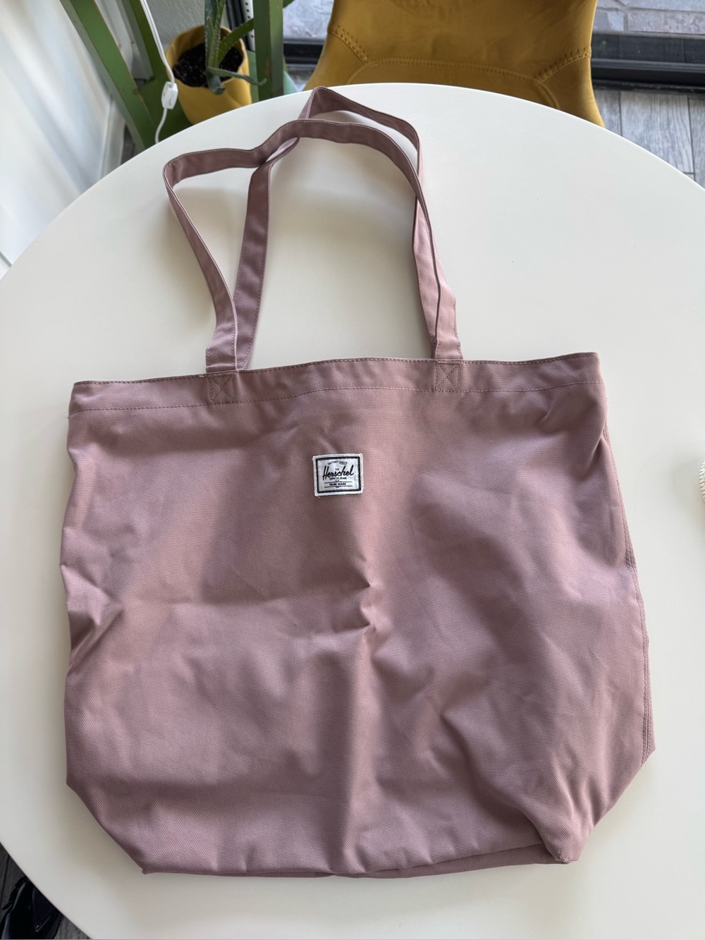 Herschel Supply Company Dusty Rose Canvas Tote